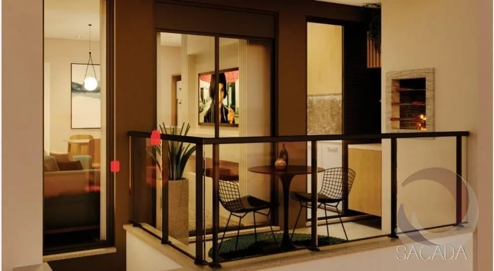 Apartamento para venda com 2 dormitórios em Saco Grande com 61 m² — foto 3
