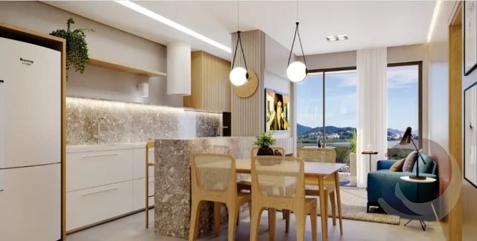 Apartamento para venda com 2 dormitórios em Saco Grande com 66 m² — foto 3