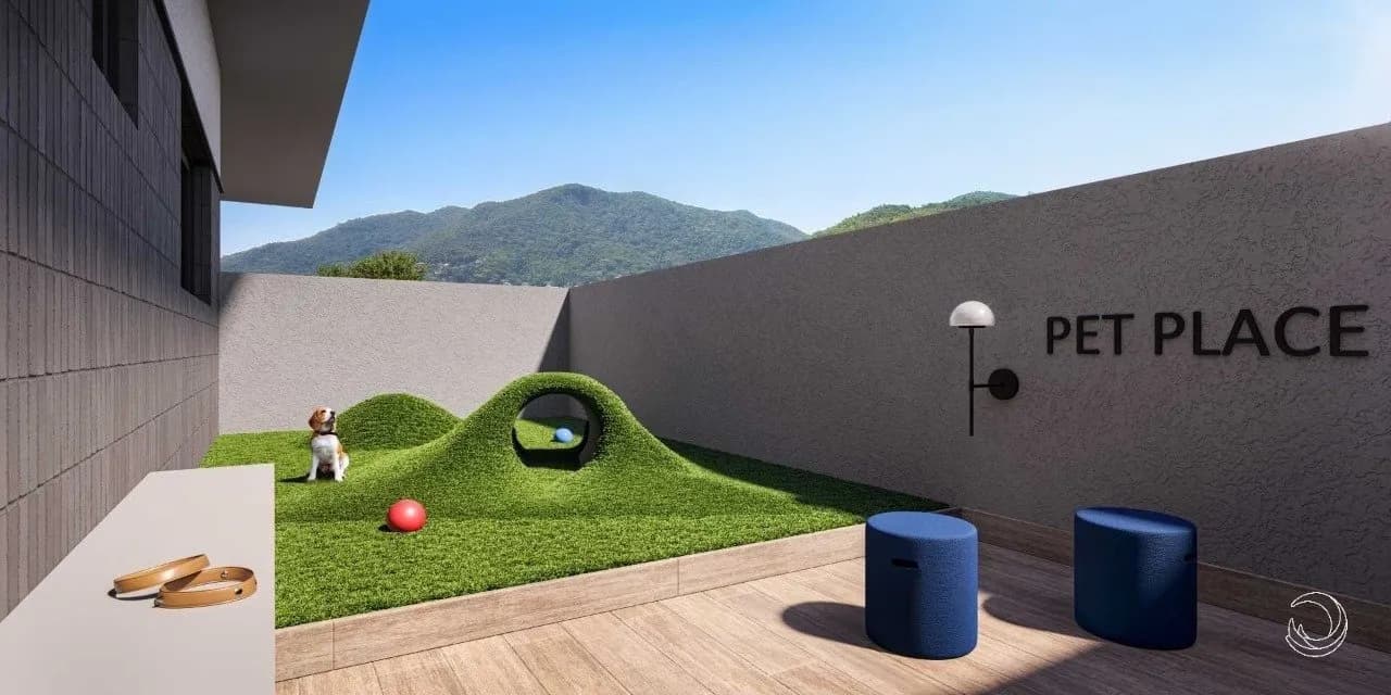 Apartamento para venda com 1 dormitório, em Saco Grande com 47 m² — foto 4