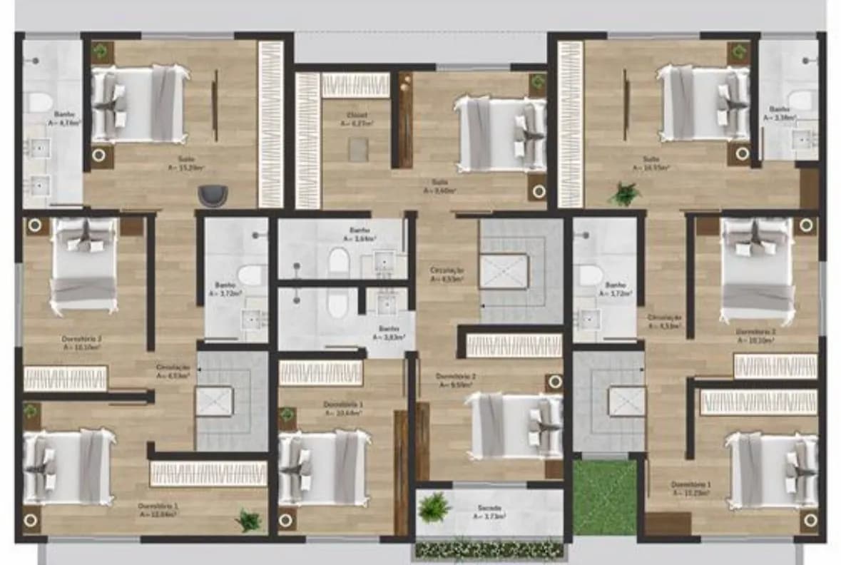 Casa para venda com 3 dormitórios em Campeche com 176 m² — foto 4
