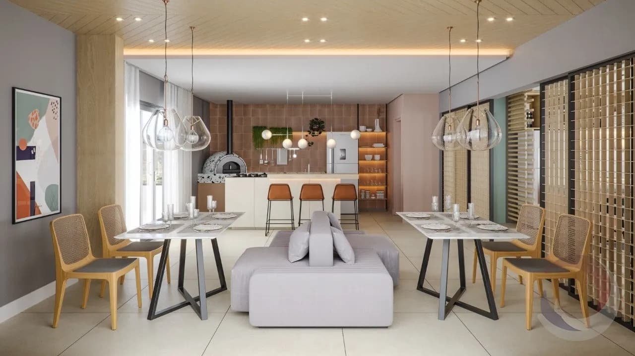 Apartamento para venda com 1 dormitório, em Campeche com 53 m² — foto 5