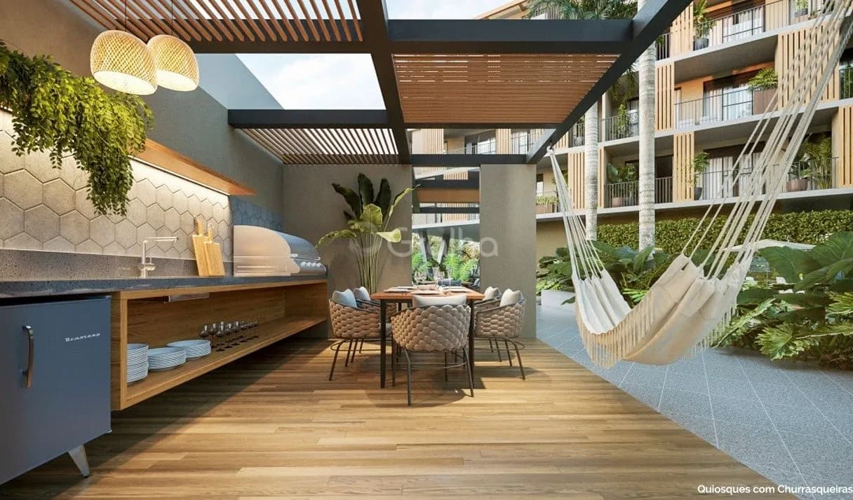 Apartamento para venda com 1 dormitório, em Morro Das Pedras com 45 m² — foto 3