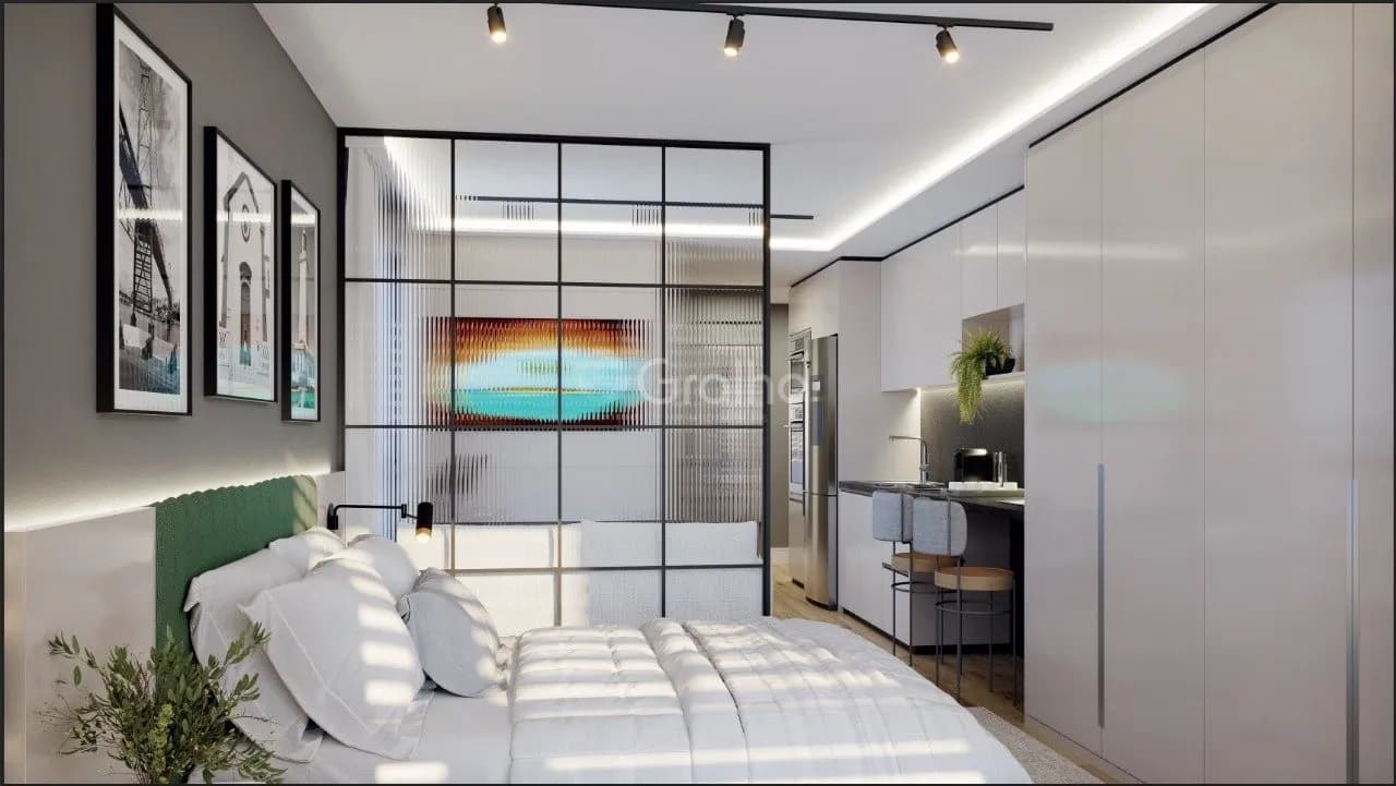 Apartamento para venda com 1 dormitório, em Centro com 30 m² — foto 2