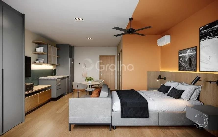 Estúdio para venda com 1 dormitório, em Saco Grande com 44 m² — foto principal