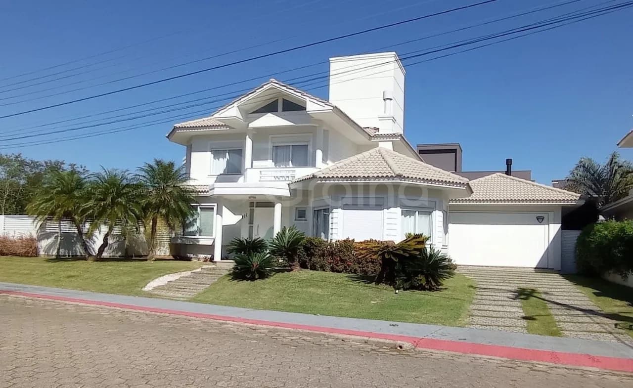 Casa de condomínio para venda com 4 dormitórios em Saco Grande com 343 m²