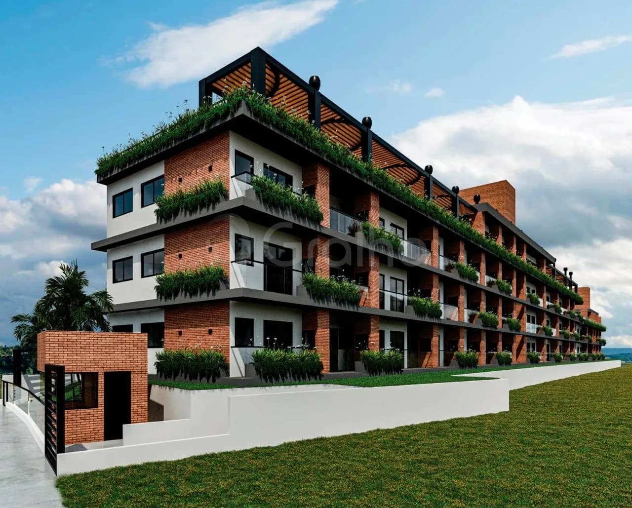 Apartamento para venda com 2 dormitórios em Ribeirão da Ilha com 63 m² — foto principal