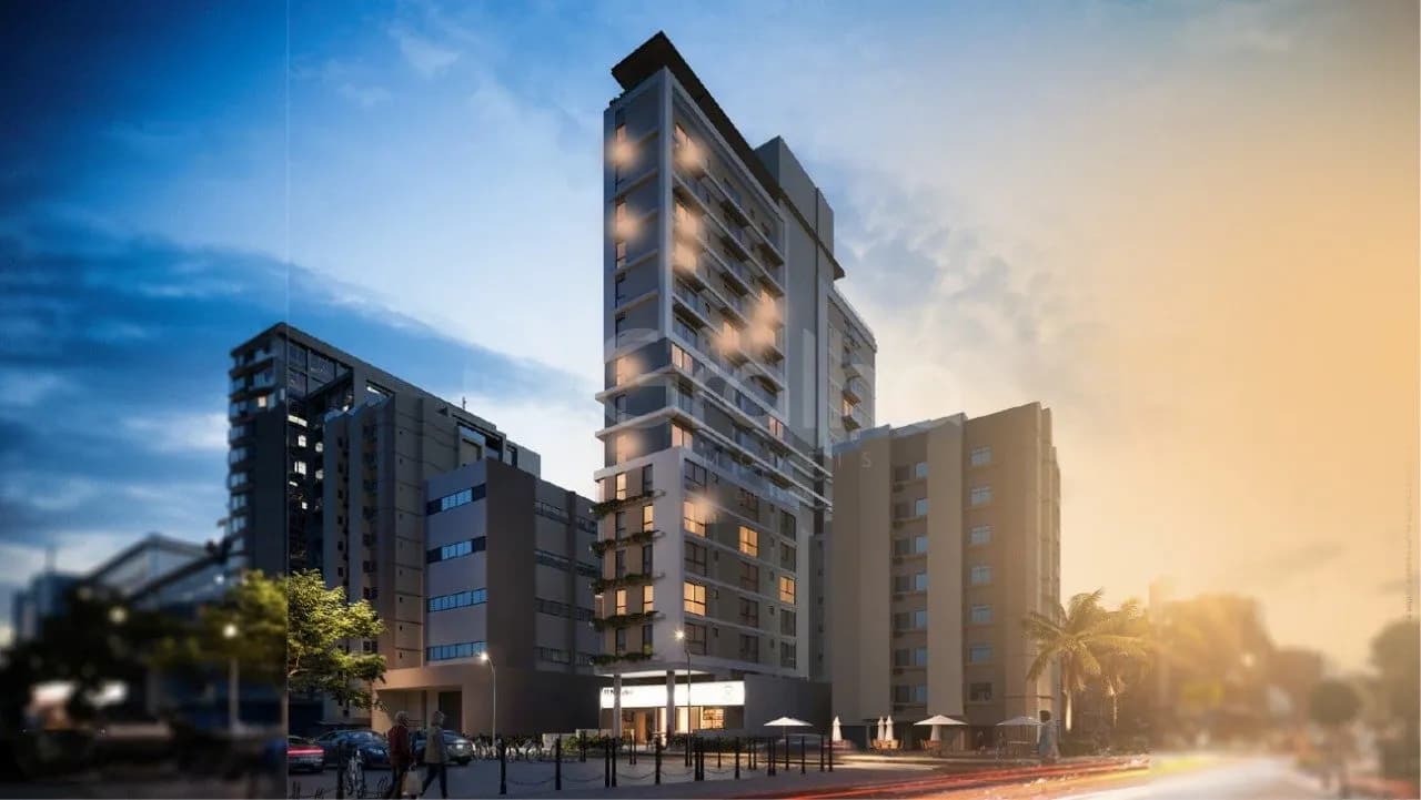Estúdio para venda com 1 dormitório, em Centro com 31 m² — foto principal