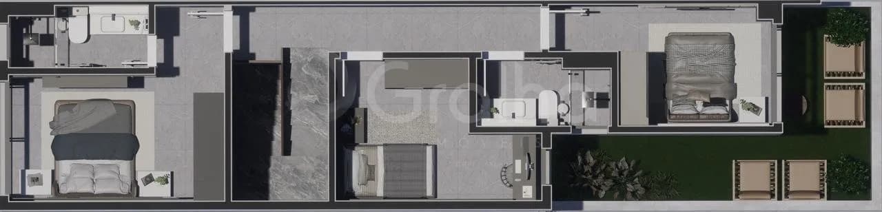 Casa para venda com 3 dormitórios em São João do Rio Vermelho com 107 m² — foto 4